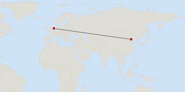 Amsterdam → Peking