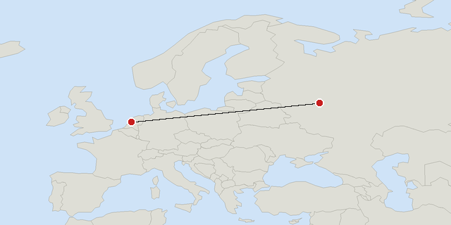 Amsterdam → Moscow