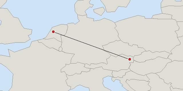 Amsterdam → Vienna