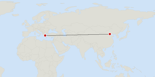 Beijing → Athens