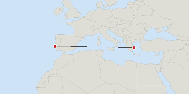 Athens → Lisbon