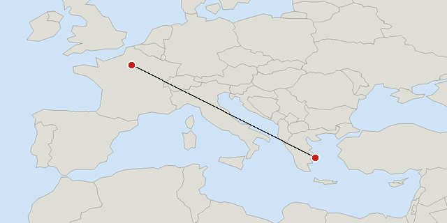 Atenas → París