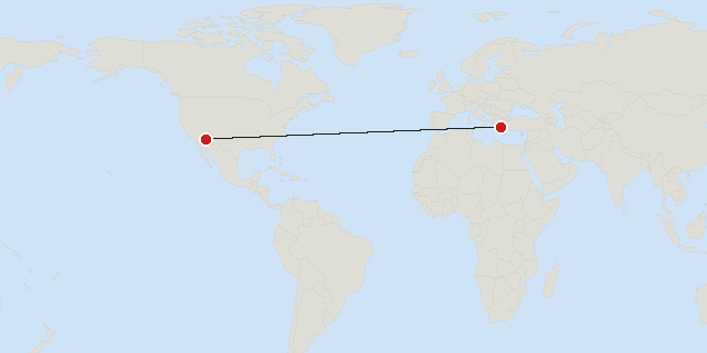 Athens → Phoenix