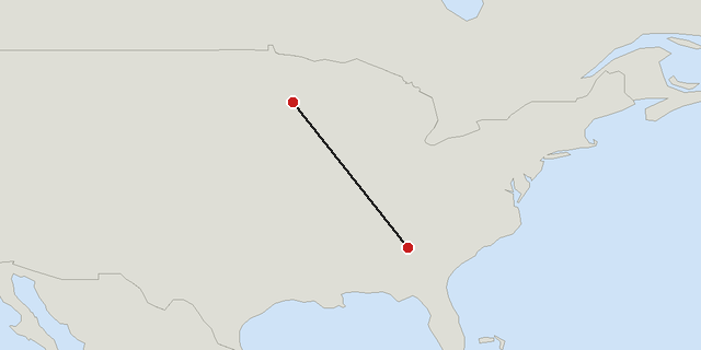 Atlanta → Minneapolis