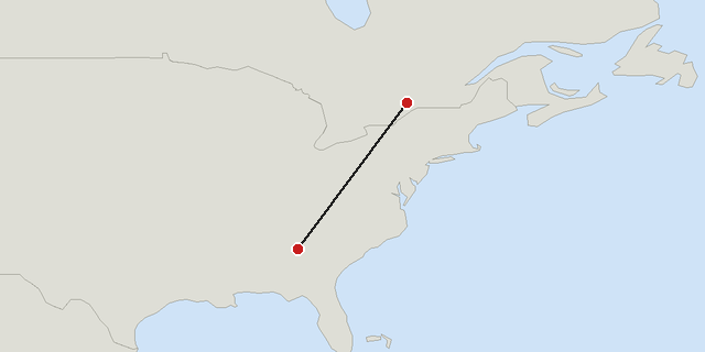 Atlanta → Ottawa