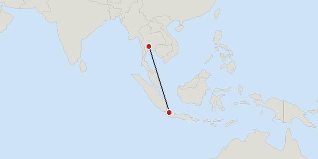 Bangkok → Tangerang