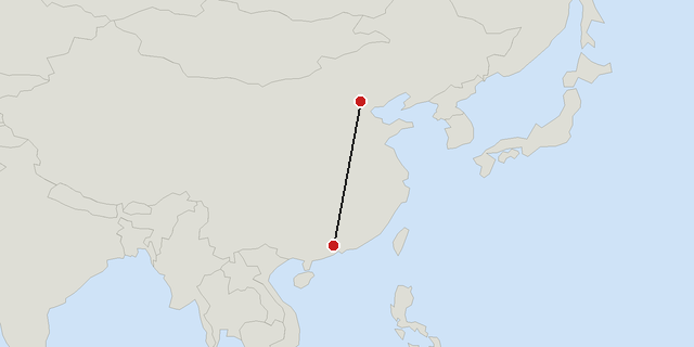 Guangzhou → Peking