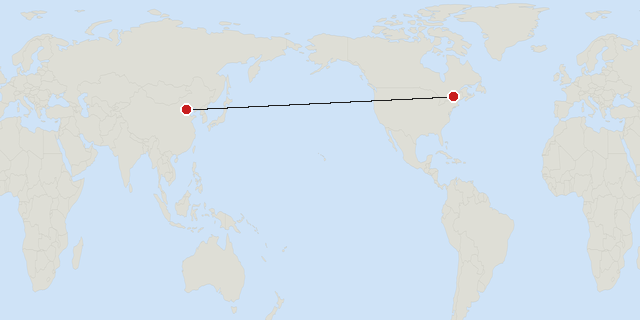 Beijing → Montreal