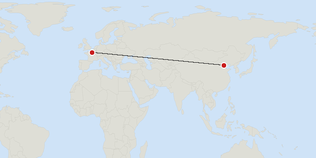 Beijing → Paris