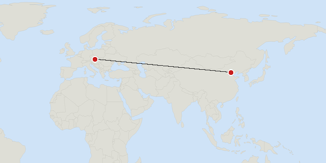 Beijing → Vienna