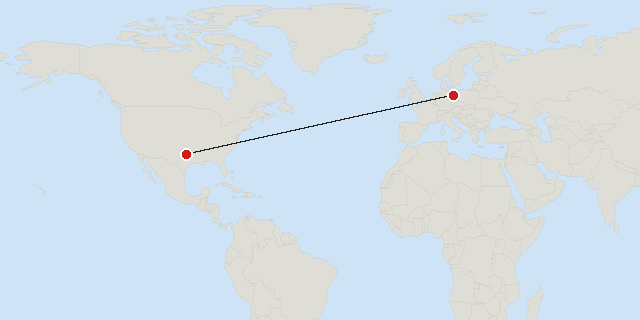 Berlin → Dallas