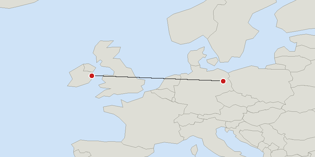 Berlin → Dublin