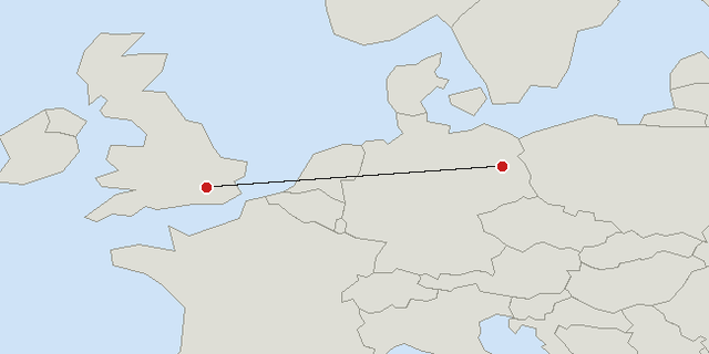 London → Berlin
