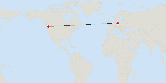 Berlin → Seattle