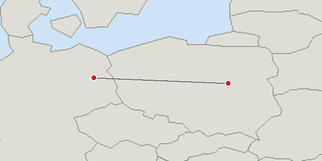 Berlin → Warsaw