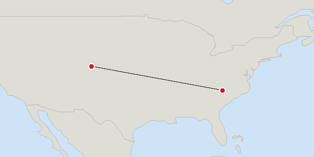 Charlotte → Denver