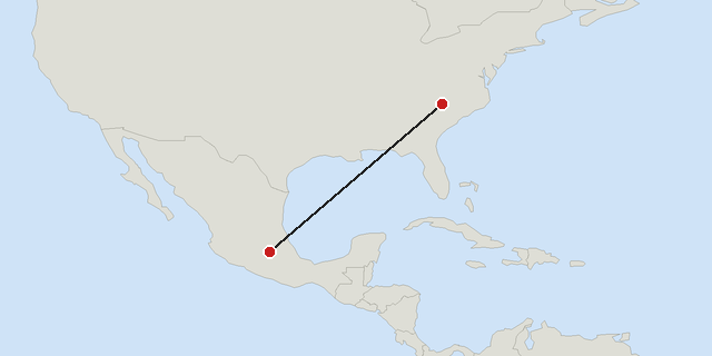 Charlotte → Mexico