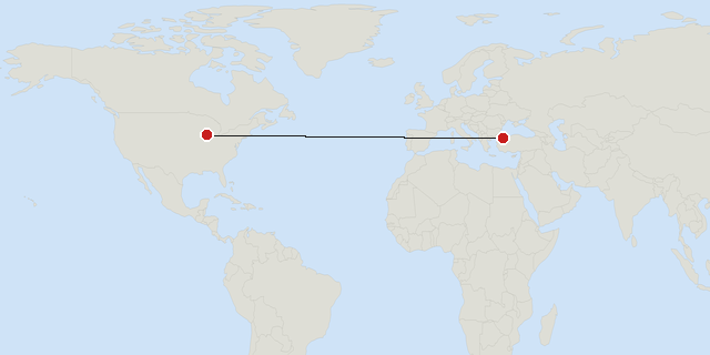 Istanbul → Chicago