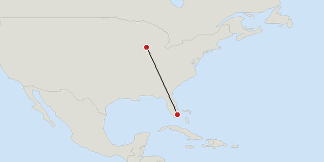 Chicago → Miami