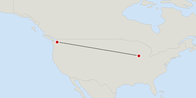 Chicago → Seattle