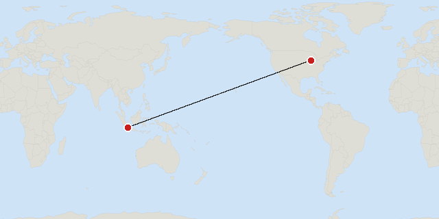 Tangerang → Chicago