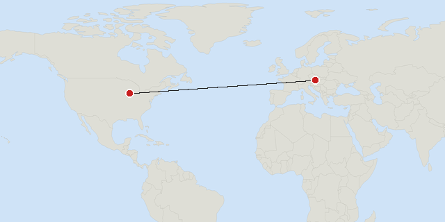 Chicago → Viena
