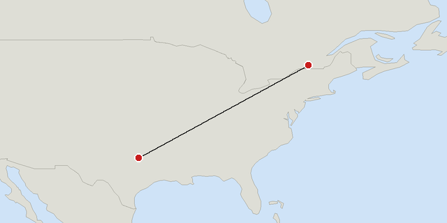 Dallas → Montreal