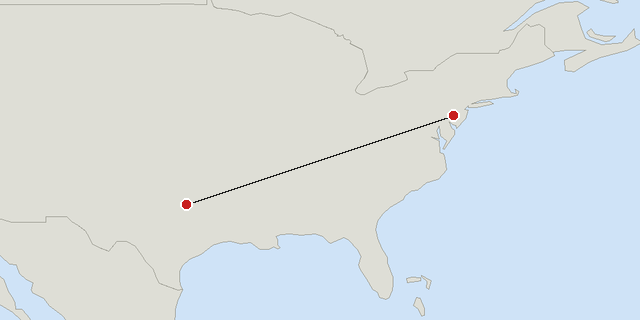Philadelphia → Dallas