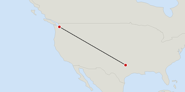Dallas → Seattle