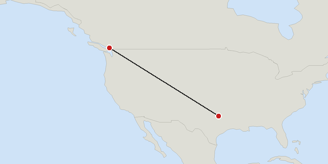 Dallas → Vancouver