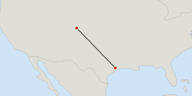 Denver → Houston
