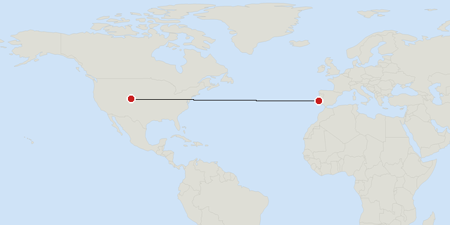 Denver → Lisbon