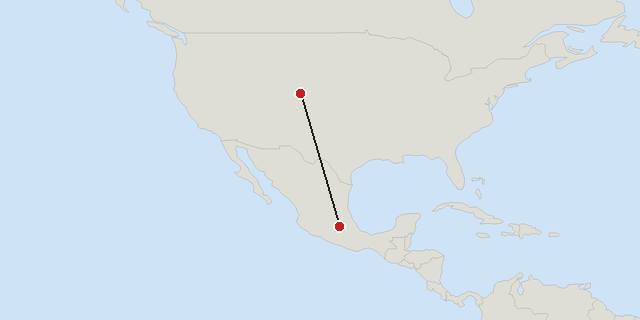 Denver → Mexiko