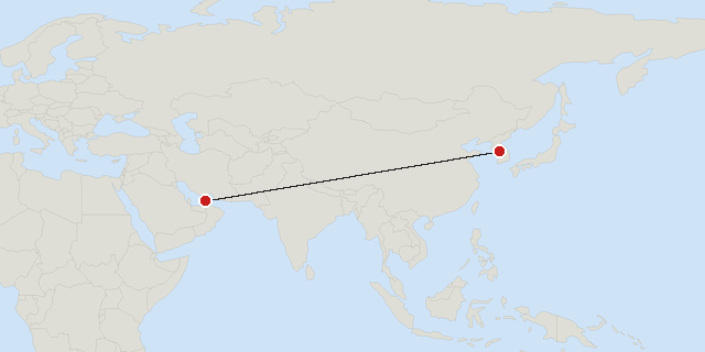 Dubai → Seoul