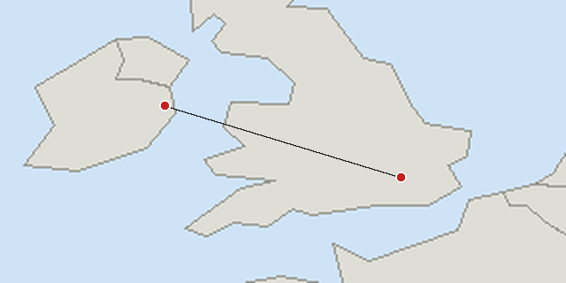 Dublin → London