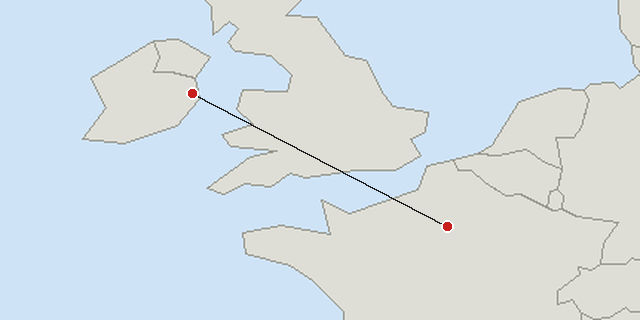 Dublin → Paris
