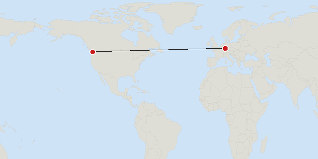 Frankfurt → Seattle