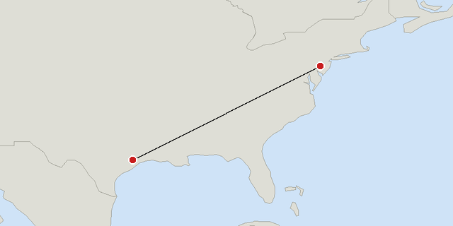 Philadelphia → Houston