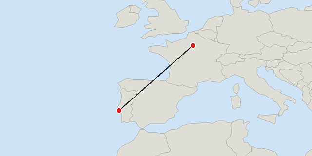 Lisbon → Paris