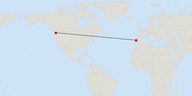 Lisbon → Seattle