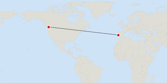 Vancouver → Lisbon