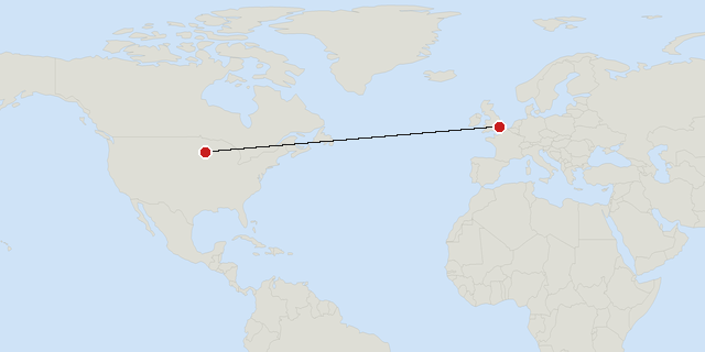 London → Minneapolis
