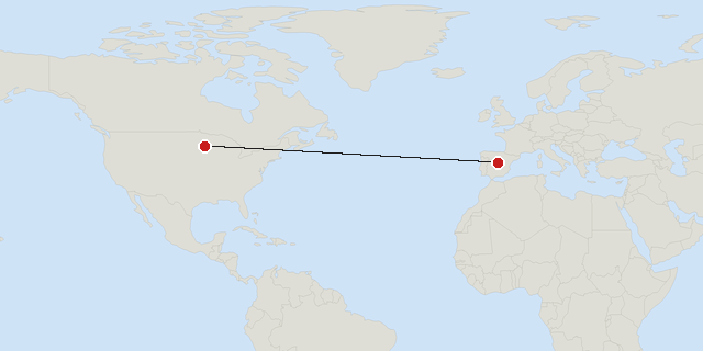 Madrid → Minneapolis