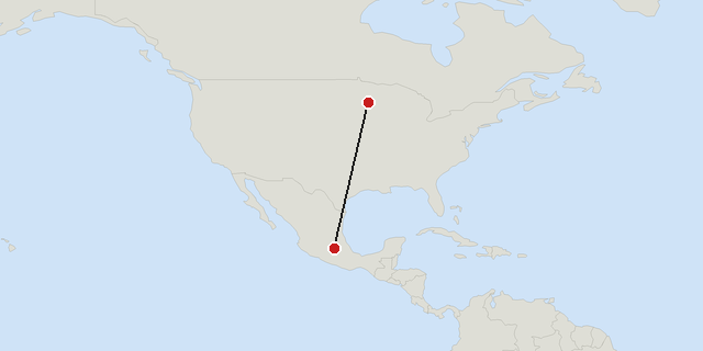 Mexiko → Minneapolis