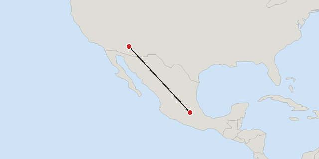 Mexico → Phoenix