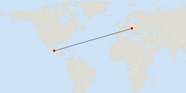 Mexico → Vienna