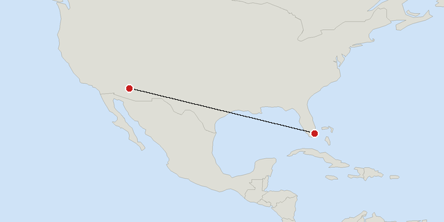 Miami → Phoenix
