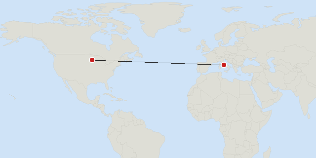 Minneapolis → Rom