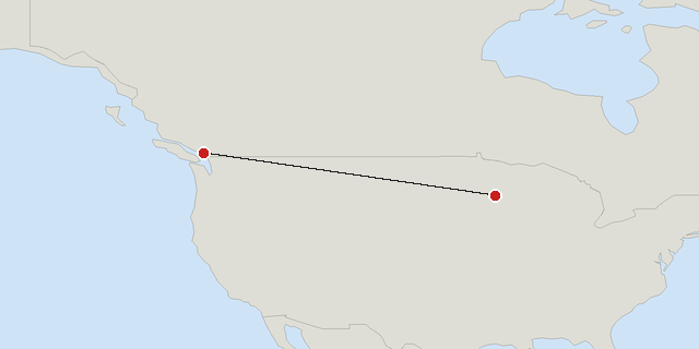 Minneapolis → Vancouver