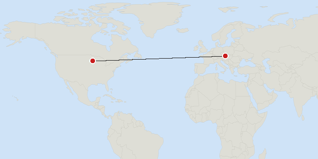 Minneapolis → Wien